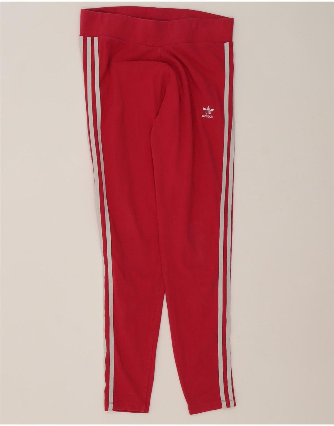 Leggings Adidas Femininas UK 14 Médio Algodão Rosa