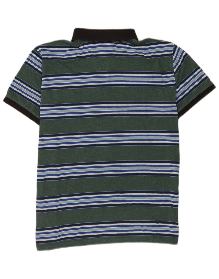 Camisa polo masculina Penguin manga curta regular fit listrada verde médio