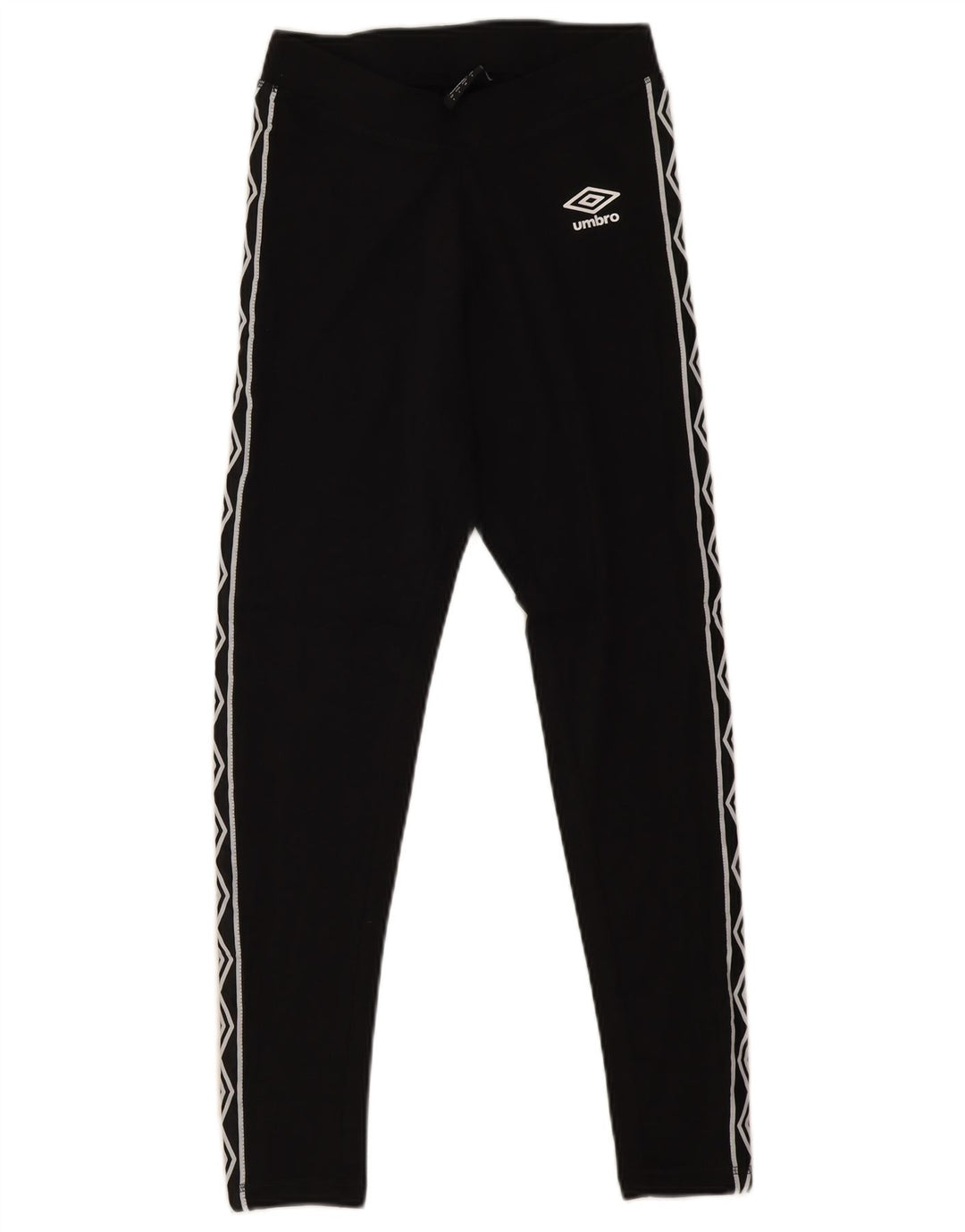 Umbro Leggings Gráficos Femininos UK 10 Pequeno Algodão Preto