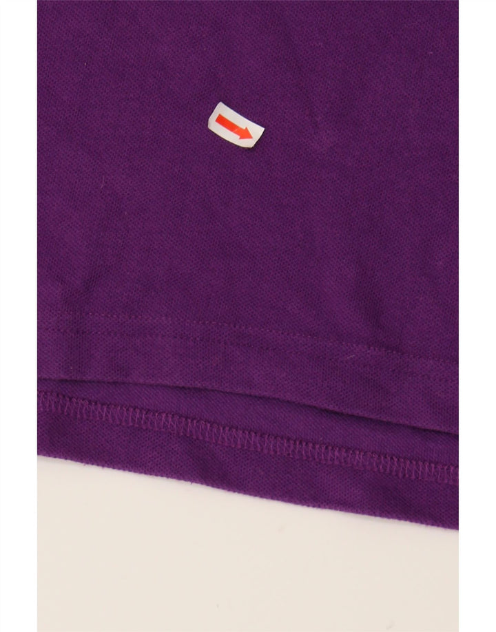 REEBOK Mens Polo Shirt XL Purple Cotton Vintage Reebok and Second-Hand Reebok from Messina Hembry 