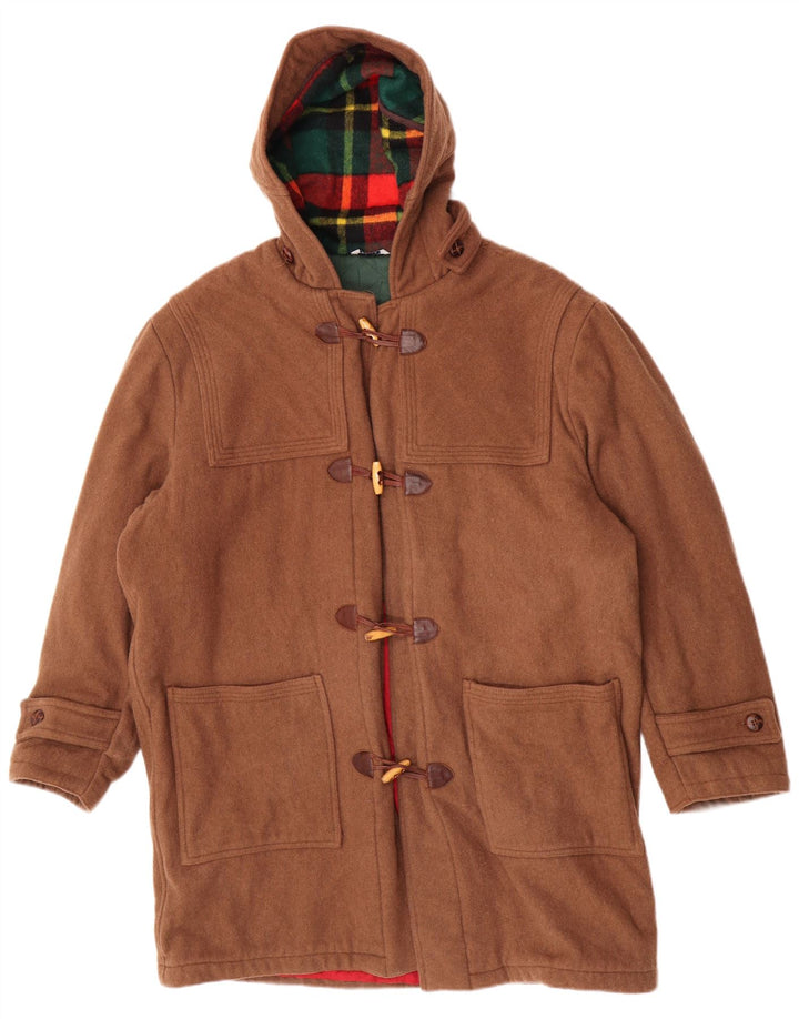 Casaco masculino com capuz Faciba IT 54 2XL lã marrom