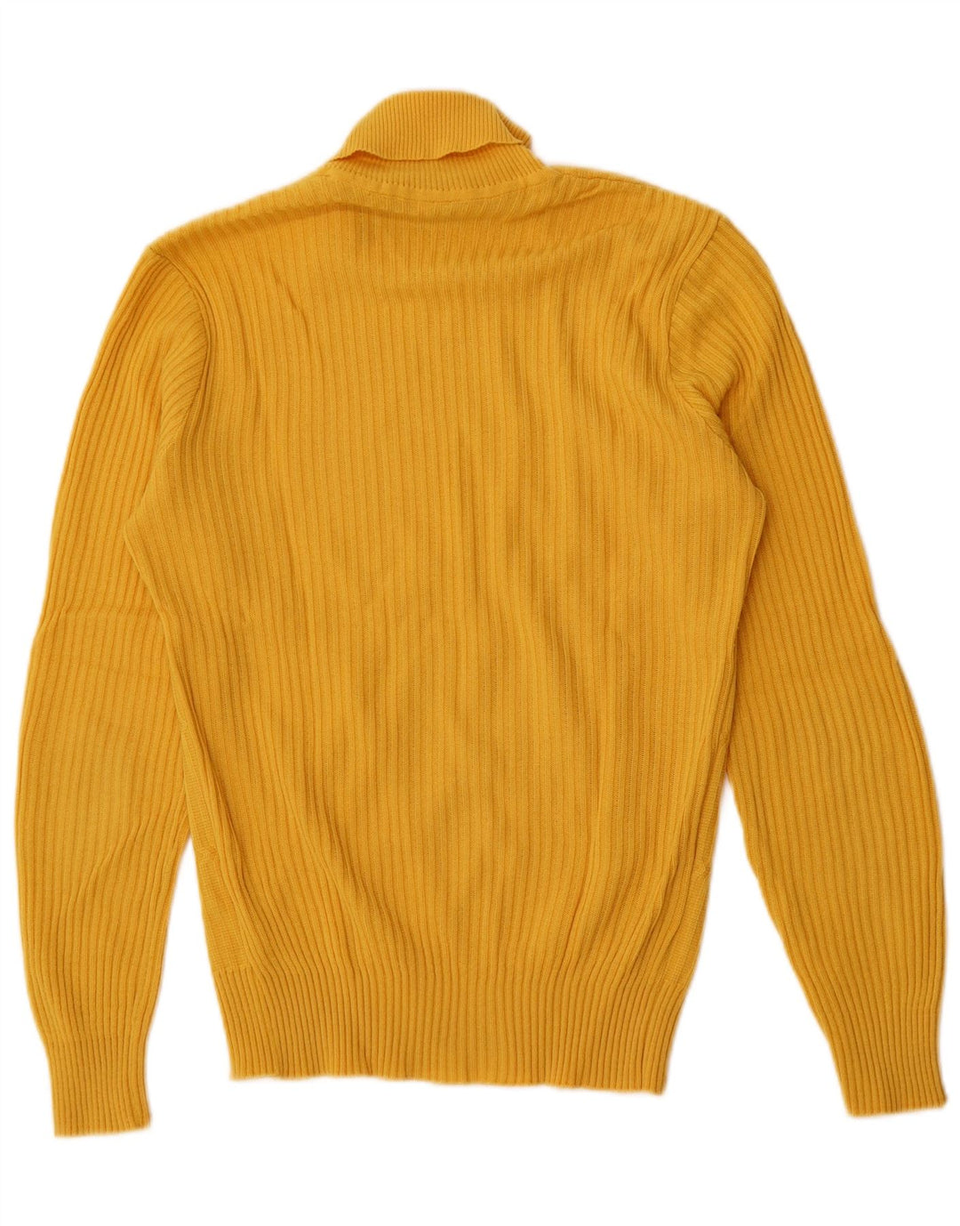 Suéter masculino Orlon com gola redonda IT 50 poliacrílico amarelo médio