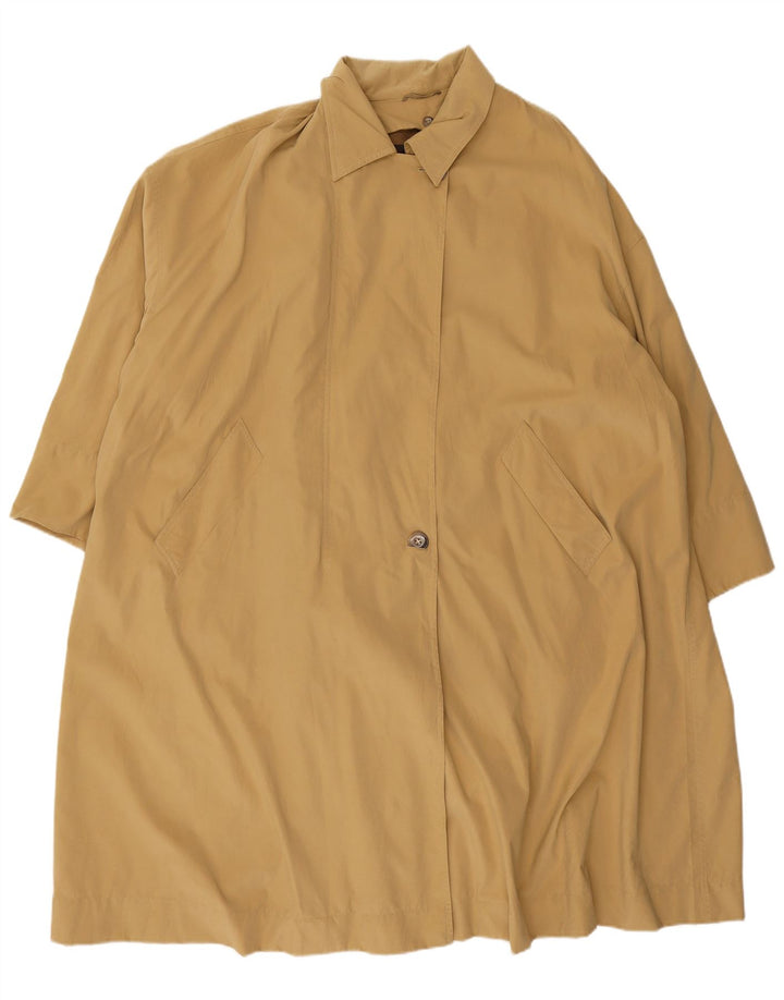 Max Mara Sobretudo feminino de fim de semana superdimensionado Reino Unido 12 poliamida bege médio