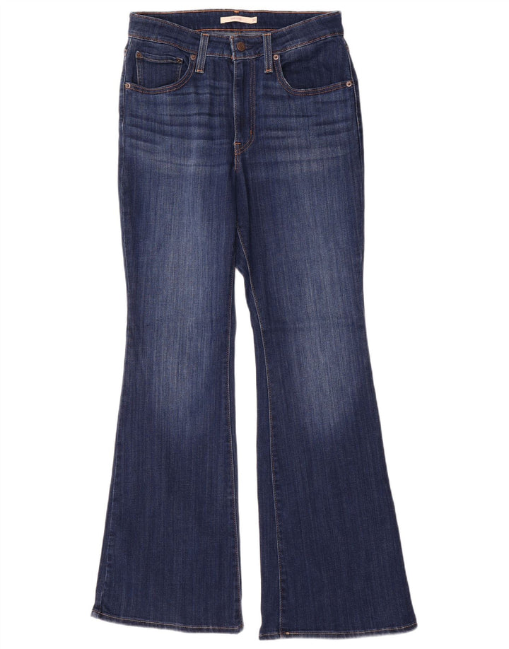 Calça jeans feminina Levi's 726 Flared W30 L32 azul algodão