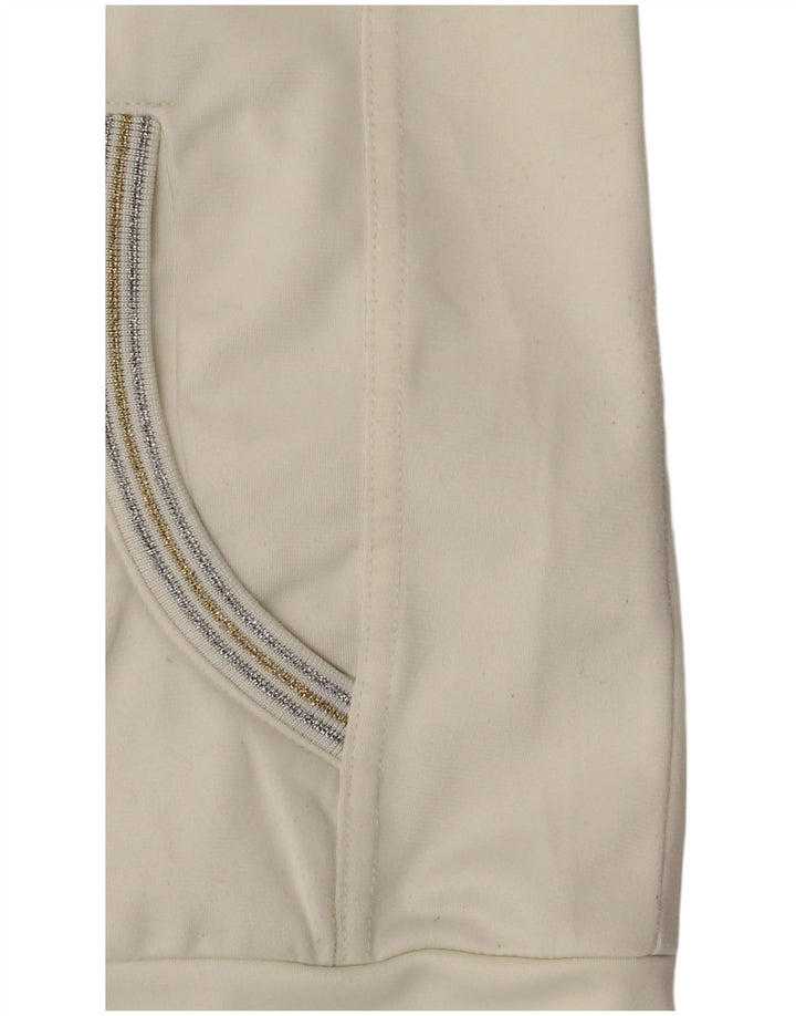 Jaqueta feminina Champion Easy Fit Tracksuit UK 14 Médio Off White