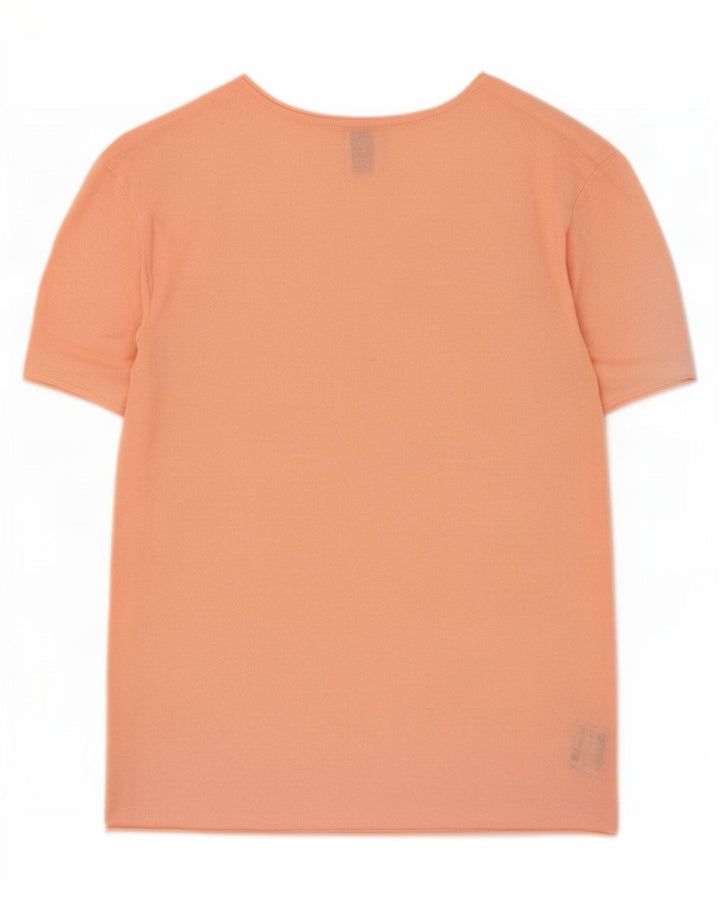 Camiseta masculina Zara Top pequeno algodão rosa