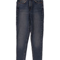Topshop feminino Jamie Skinny Jeans W28 L30 azul poliéster