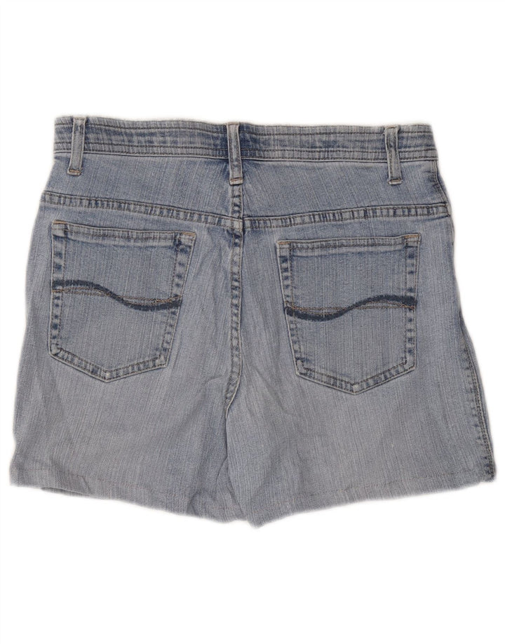 Shorts jeans feminino LEE EUA 10 grande W34 algodão azul