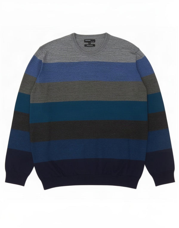 Suéter masculino Marks & Spencer Autograph com gola redonda 2XL multicolorido