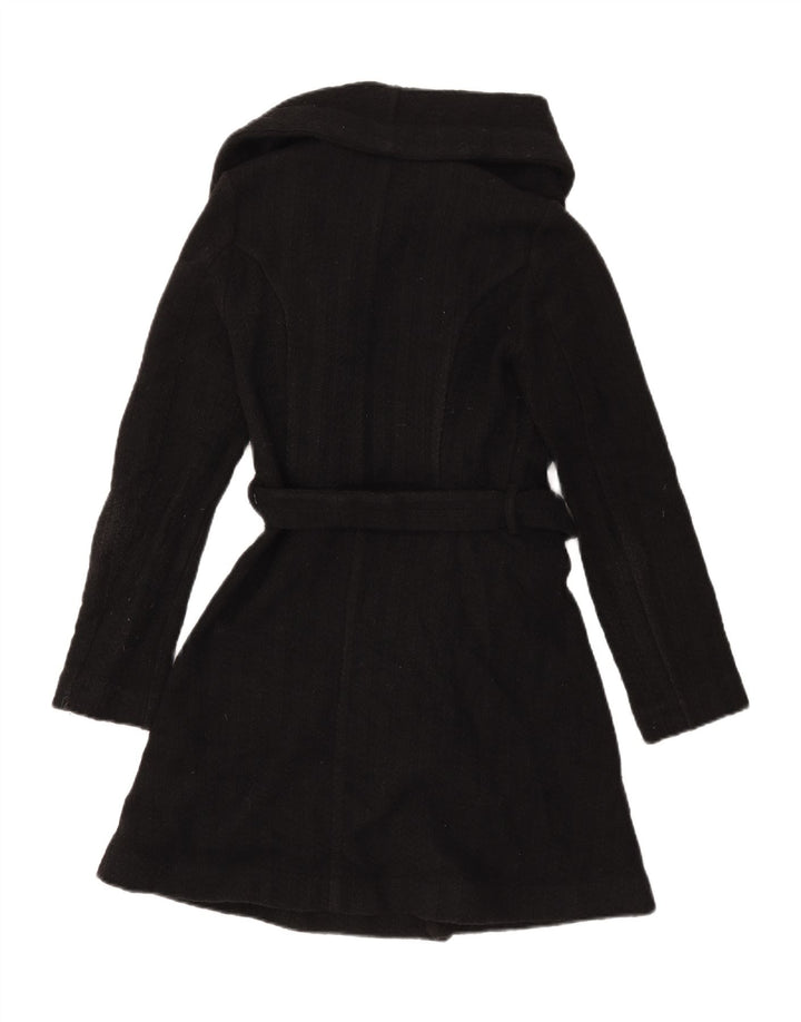 Sobretudo feminino Oasis UK 6 XS lã preta