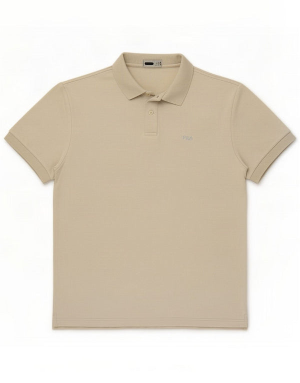 Camisa polo masculina Fila IT 54 XL Algodão cinza