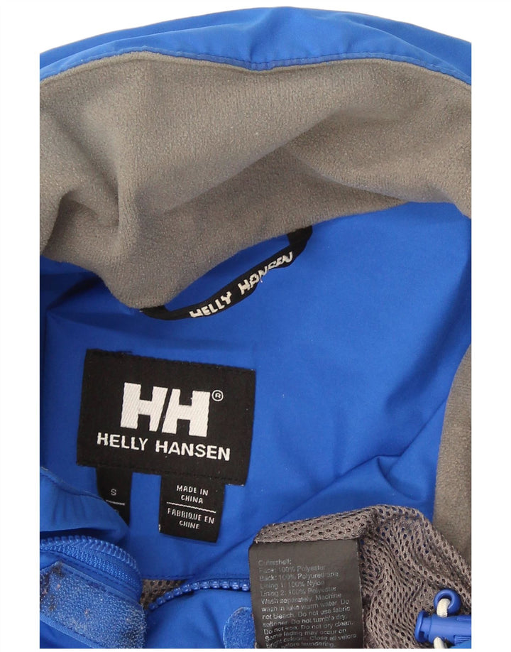 Jaqueta de chuva masculina Helly Hansen Reino Unido 36 esportes pequenos de poliéster azul
