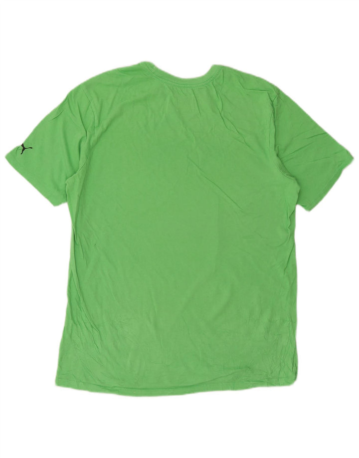 Puma Camiseta Masculina Graphic Top Verde Médio