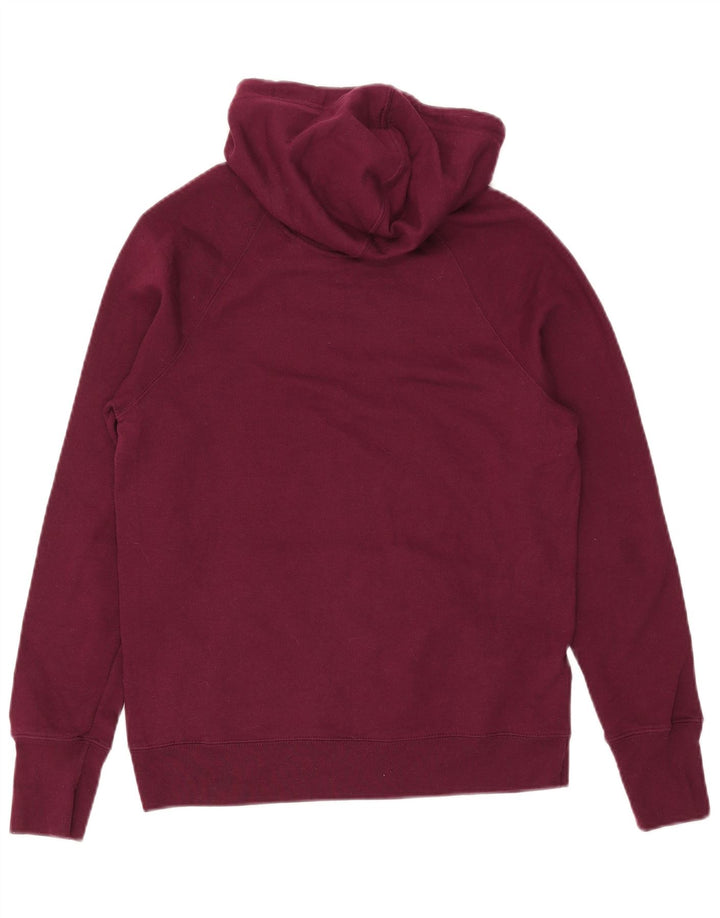 Jumper masculino com capuz gráfico Champion pequeno poliéster cor de vinho