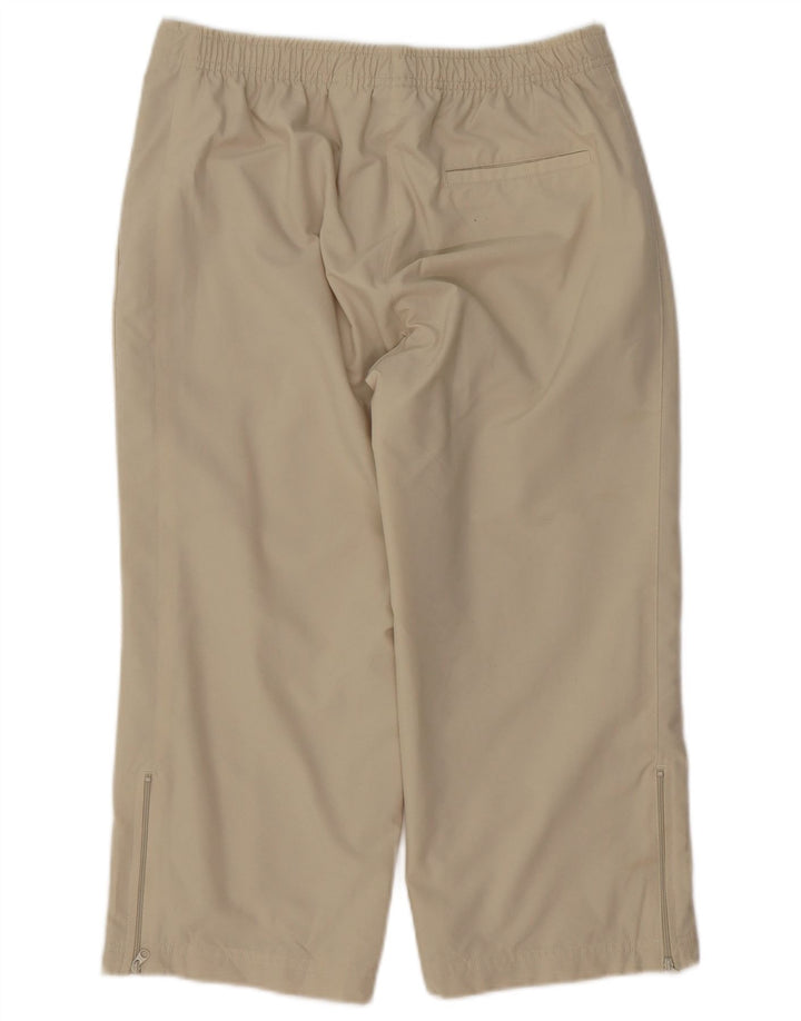 Calça capri feminina NIKE reta média W30 L21 bege