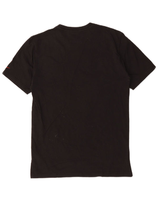 Camiseta masculina Nike Manchester United Standard Fit gráfica top médio preto