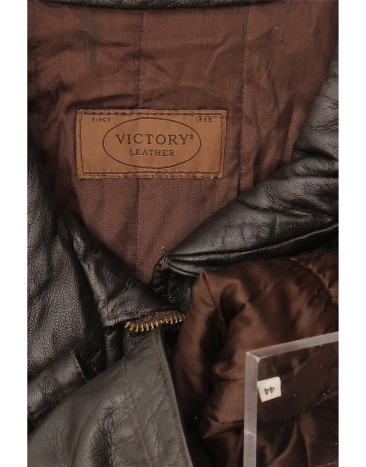 Jaqueta de couro feminina Victory IT 44 couro preto médio