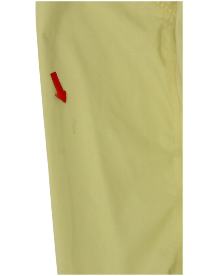 Jaqueta de chuva com capuz feminina The North Face UK 14 nylon amarelo médio