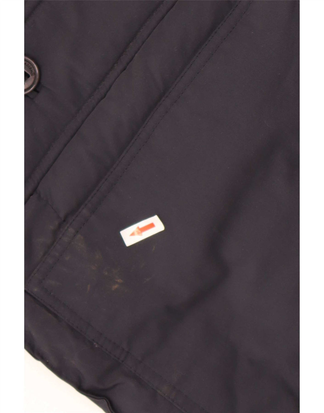 Jaqueta acolchoada masculina Canadiens UK 42 XL algodão azul marinho