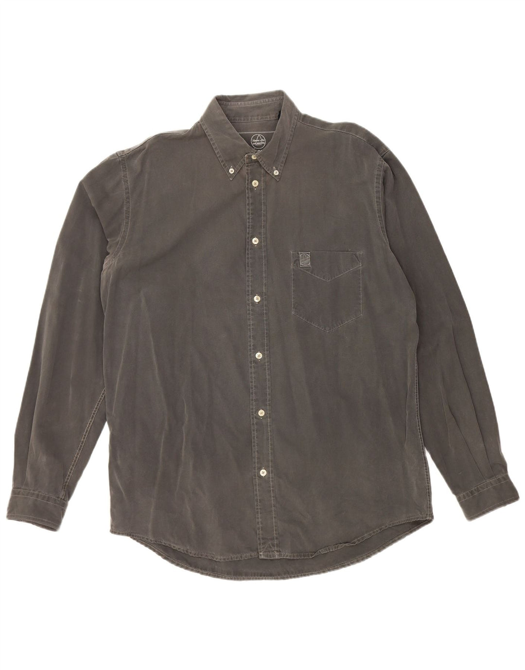 Camisa masculina MURPHY & NYE Marine Heritage XL algodão cinza
