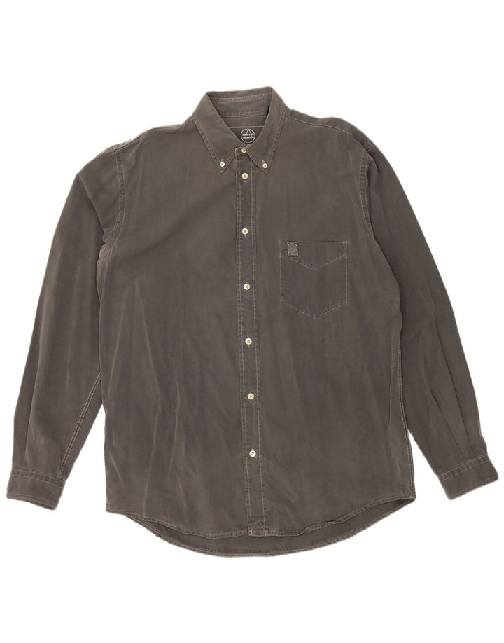 Camisa masculina MURPHY & NYE Marine Heritage XL algodão cinza