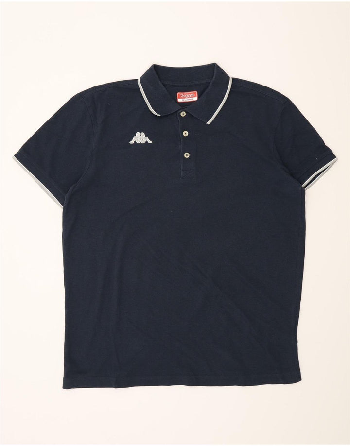 Camisa polo masculina Kappa XL azul marinho