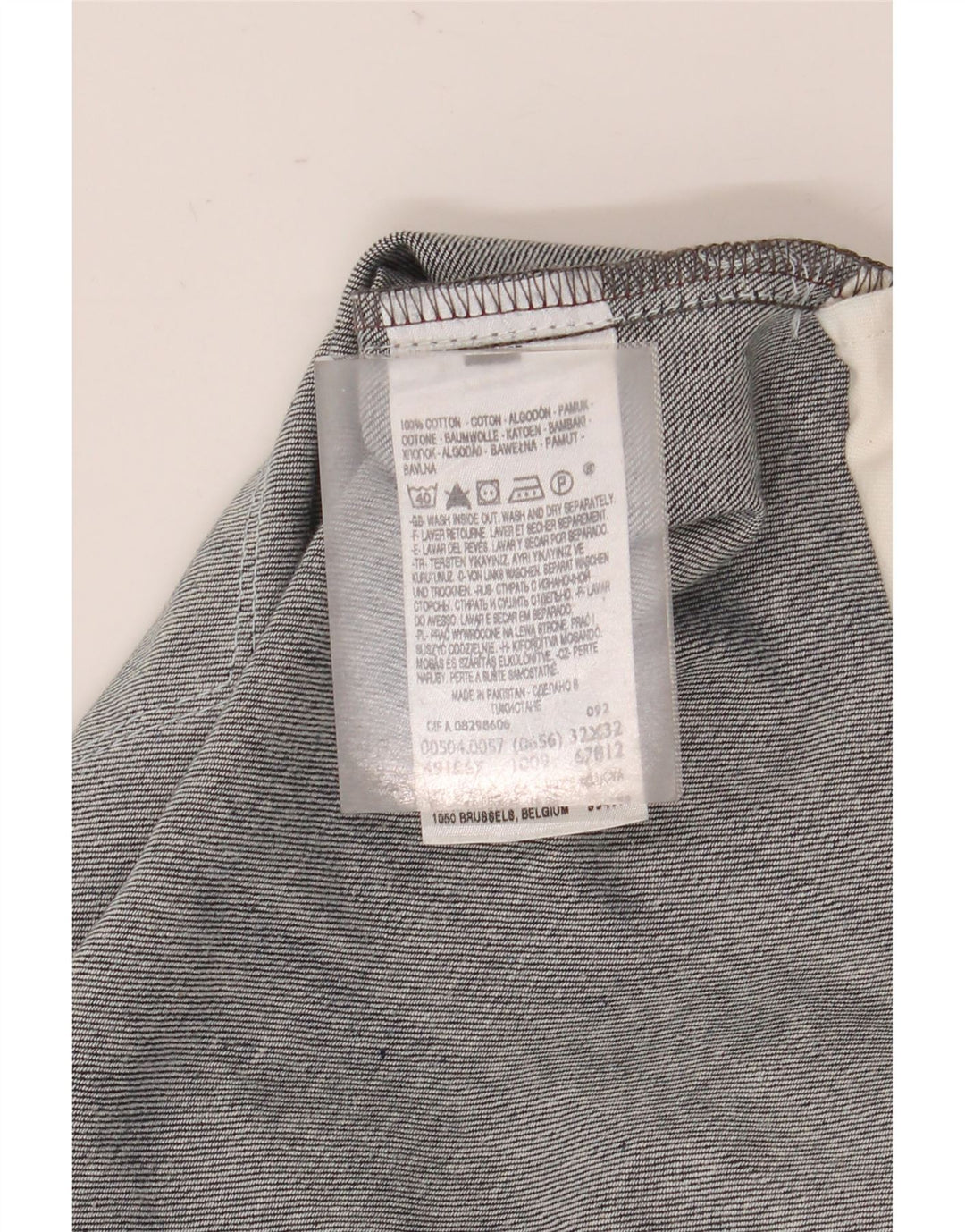 Levi's Masculino 504 Straight Jeans W32 L32 Azul Marinho Algodão