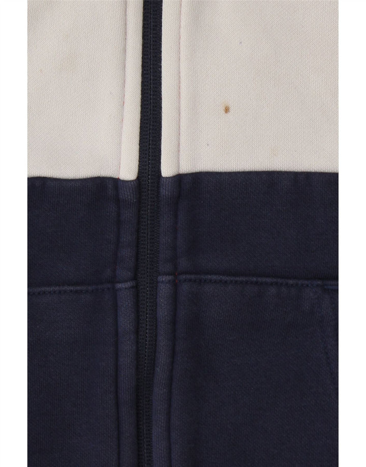 PUMA Boys Zip Hoodie Sweater 13-14 Years Multicoloured Colourblock Cotton Vintage Puma and Second-Hand Puma from Messina Hembry 