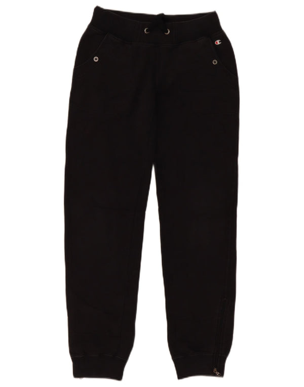 Calça esportiva feminina Champion Heritage Classics Joggers UK 6 XS preta