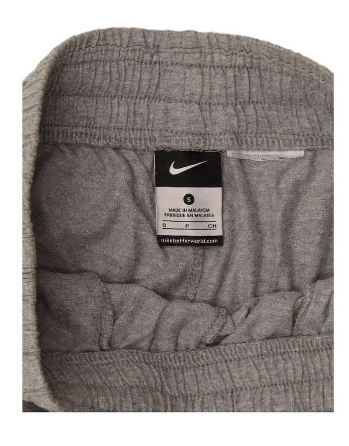 Shorts esportivos masculinos NIKE pequenos cinza