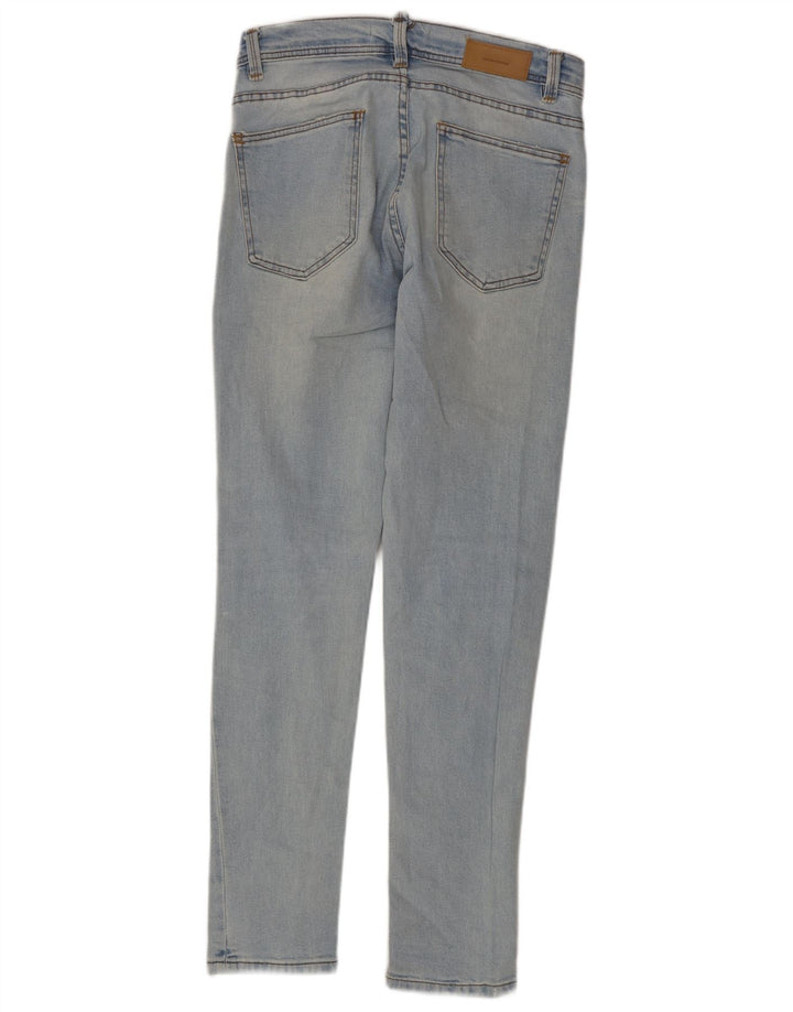 Zara Jeans Skinny Masculino EU 40 Médio W31 L32 Azul