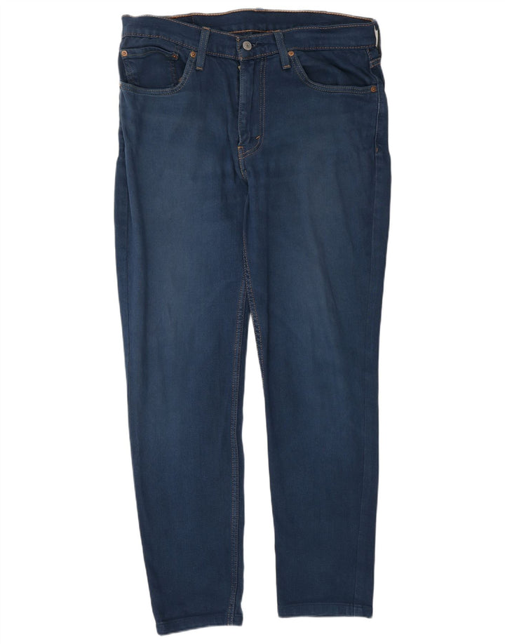 LEVI'S Masculino 511 Slim Jeans W34 L32 Azul Algodão
