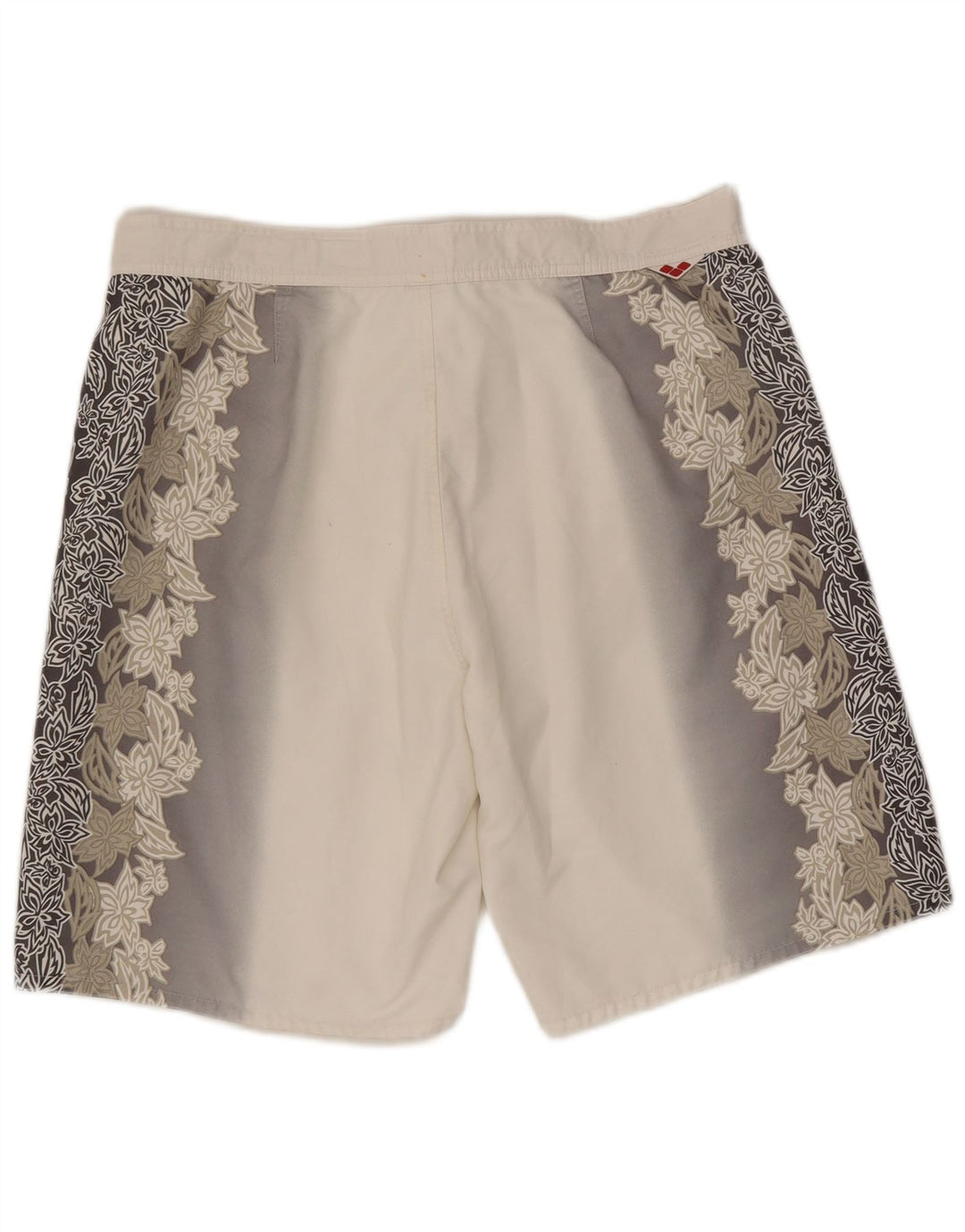 Shorts de natação masculino Arena 2XL poliéster floral cinza