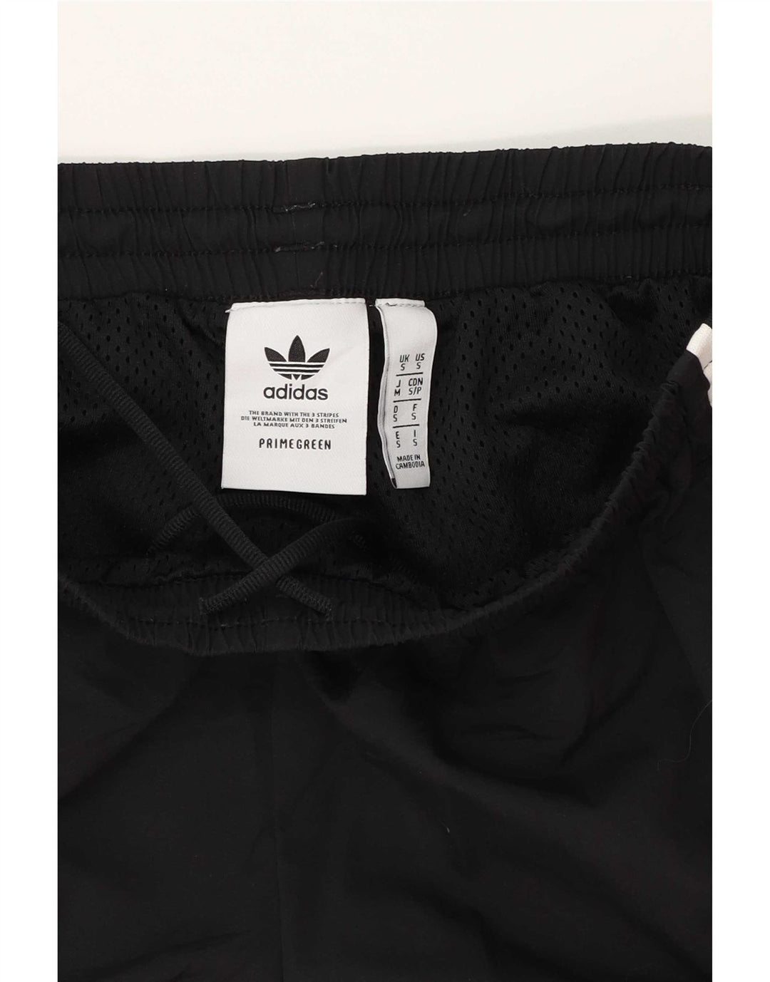 Adidas Mens Treino Calças Joggers Pequeno Poliéster Preto