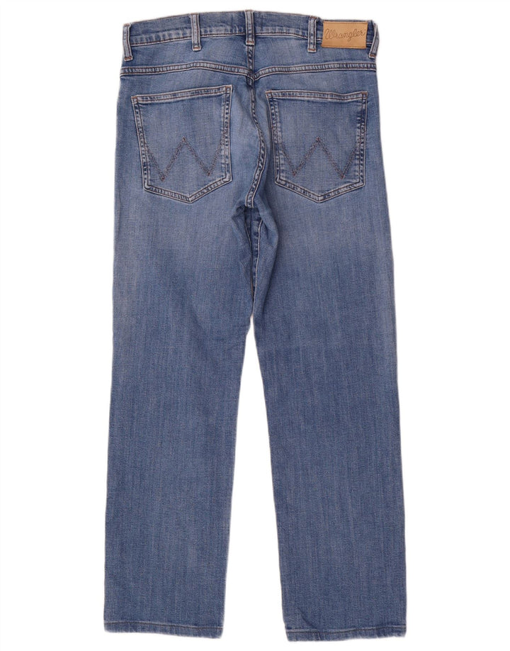 Jeans Wrangler feminino reto W30 L28 azul