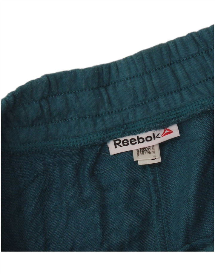 Shorts esportivos femininos REEBOK UK 14 azul médio