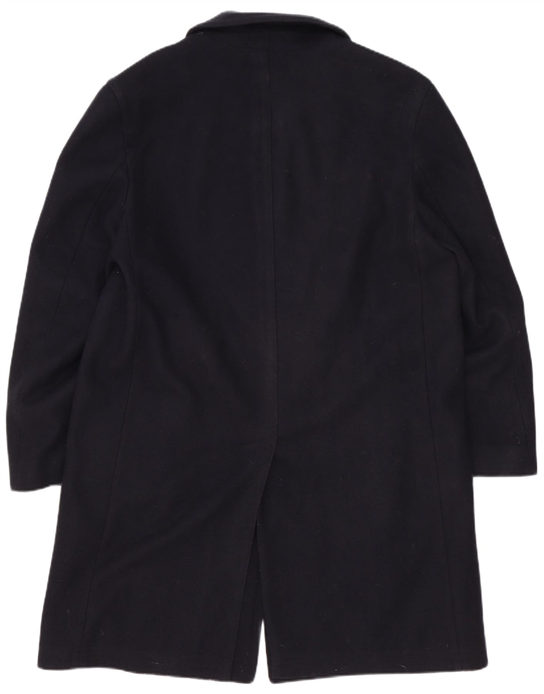 Sobretudo Lord Mens UK 40 Grande Lã Virgem Azul Marinho
