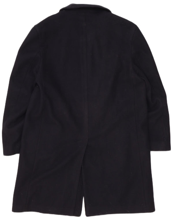 Sobretudo Lord Mens UK 40 Grande Lã Virgem Azul Marinho