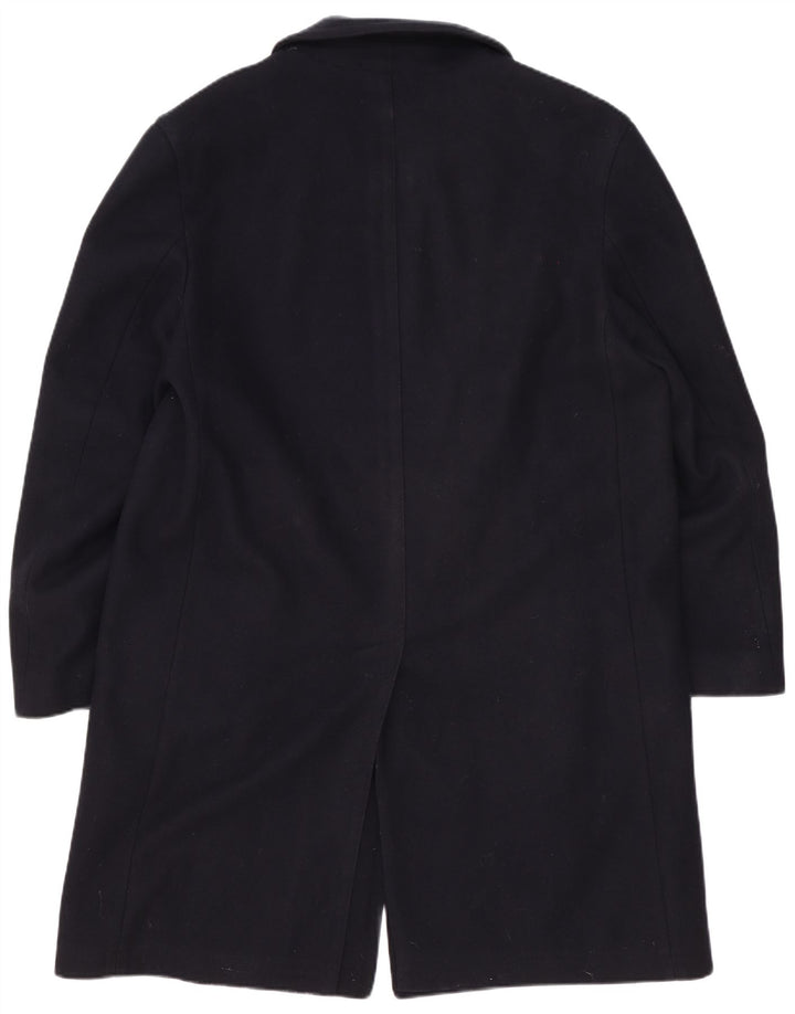 Sobretudo Lord Mens UK 40 Grande Lã Virgem Azul Marinho