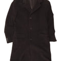 Sobretudo masculino Hammersley UK 36 lã cinza pequena