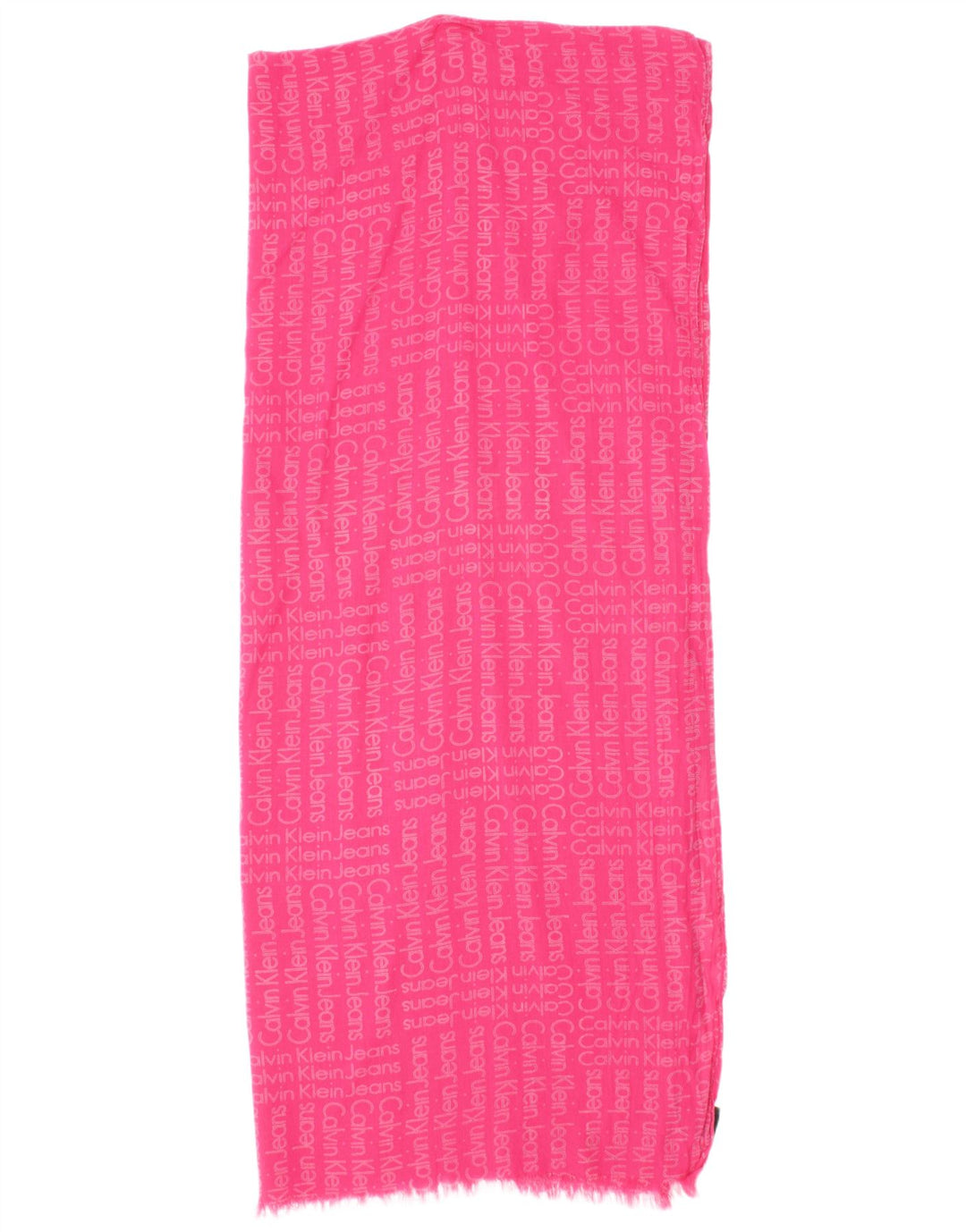 Cachecol feminino Calvin Klein Jeans com estampa retangular tamanho único rosa