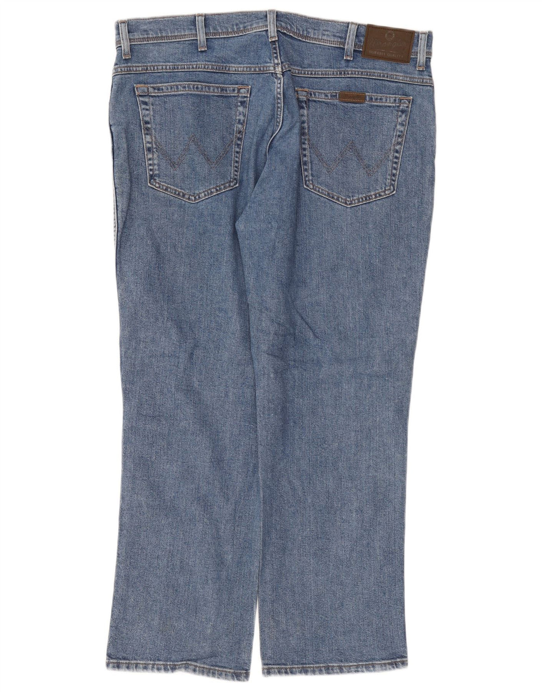 Jeans retos masculinos WRANGLER W38 L30 algodão azul