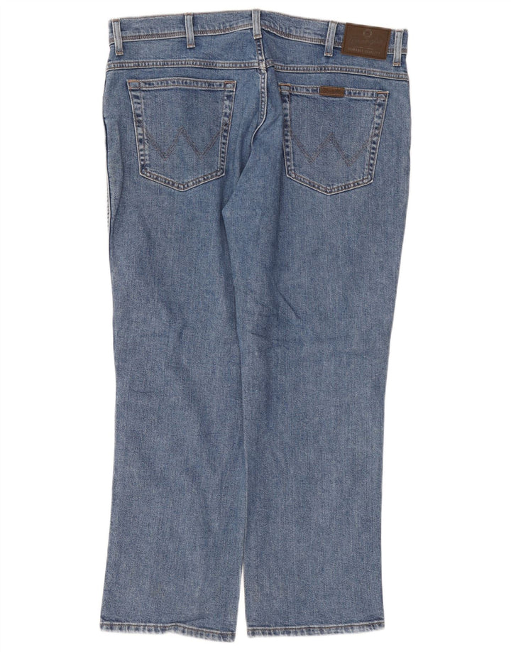 Jeans retos masculinos WRANGLER W38 L30 algodão azul