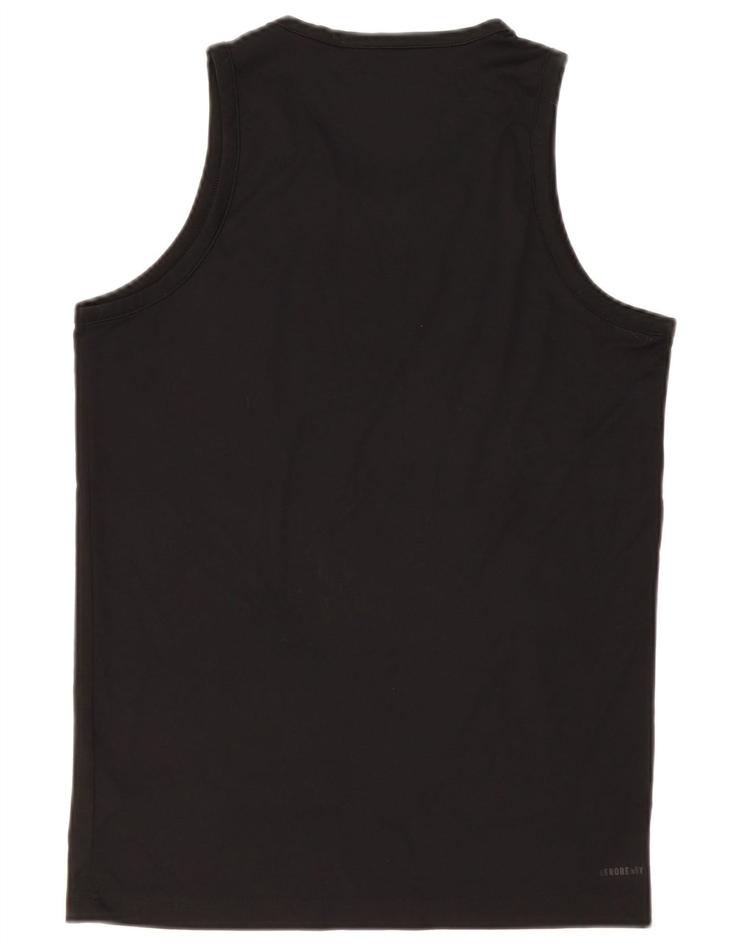 Adidas Mens Graphic Vest Top Médio Poliéster Preto