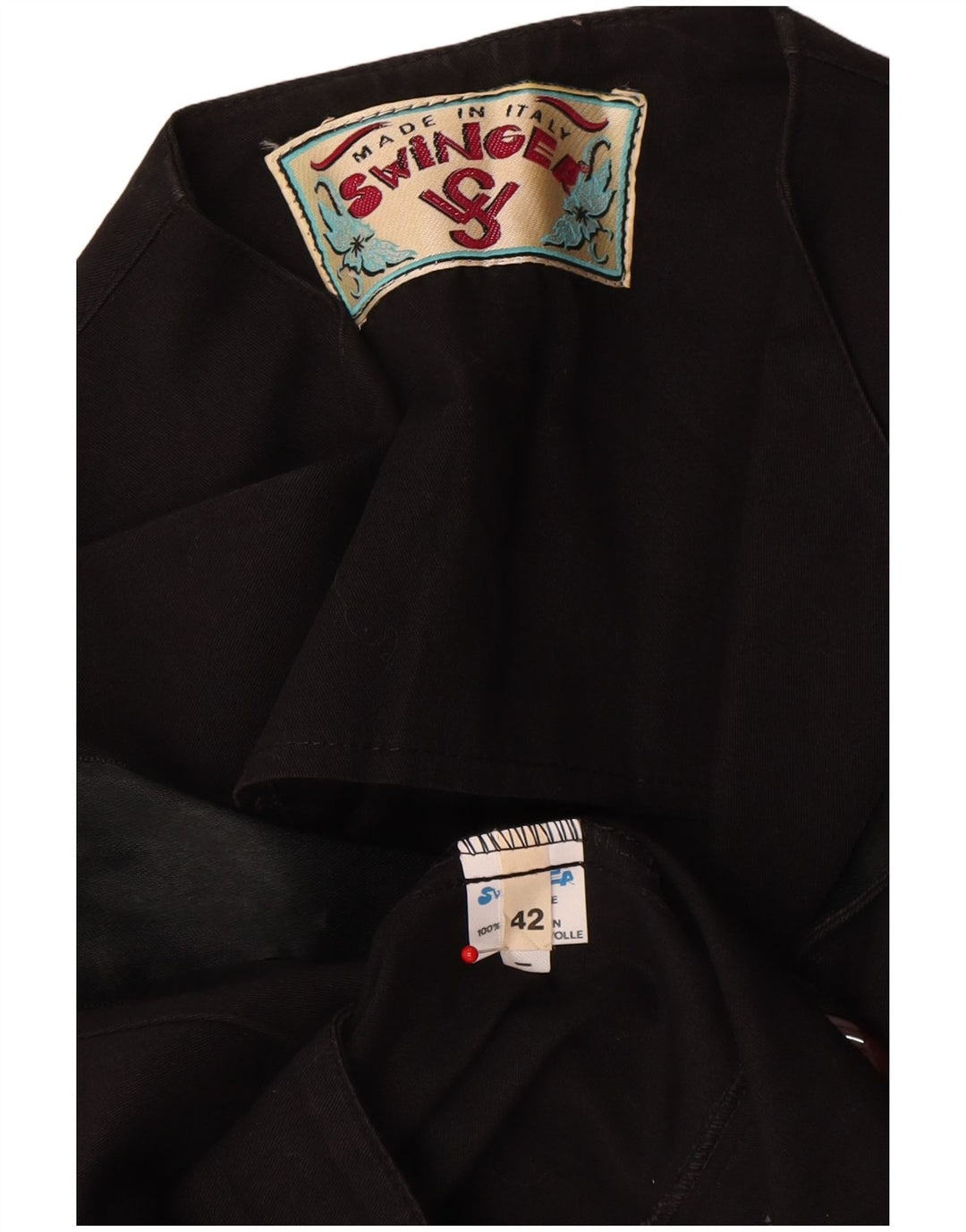 Jaqueta Bolero feminina Swinger IT 42 algodão preto médio