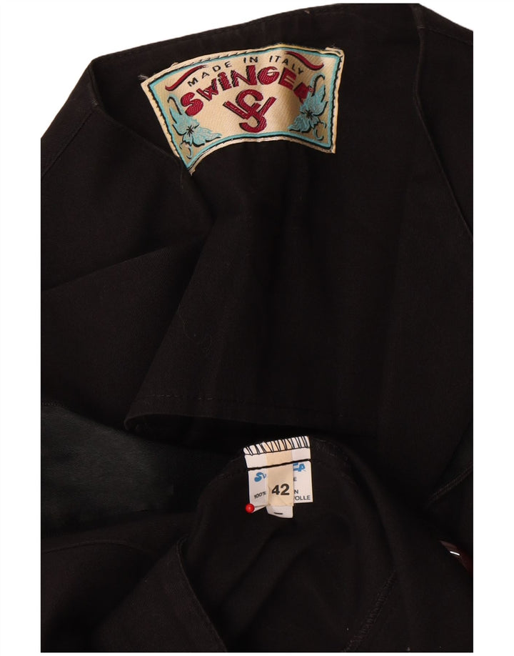 Jaqueta Bolero feminina Swinger IT 42 algodão preto médio