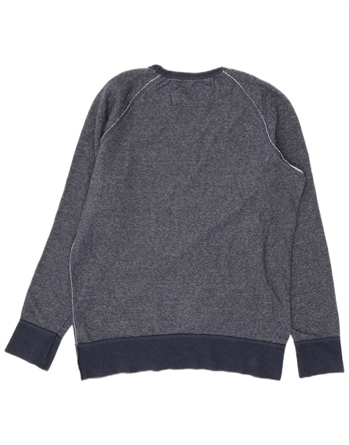 O'NEILL moletom masculino slim fit jumper médio azul marinho algodão