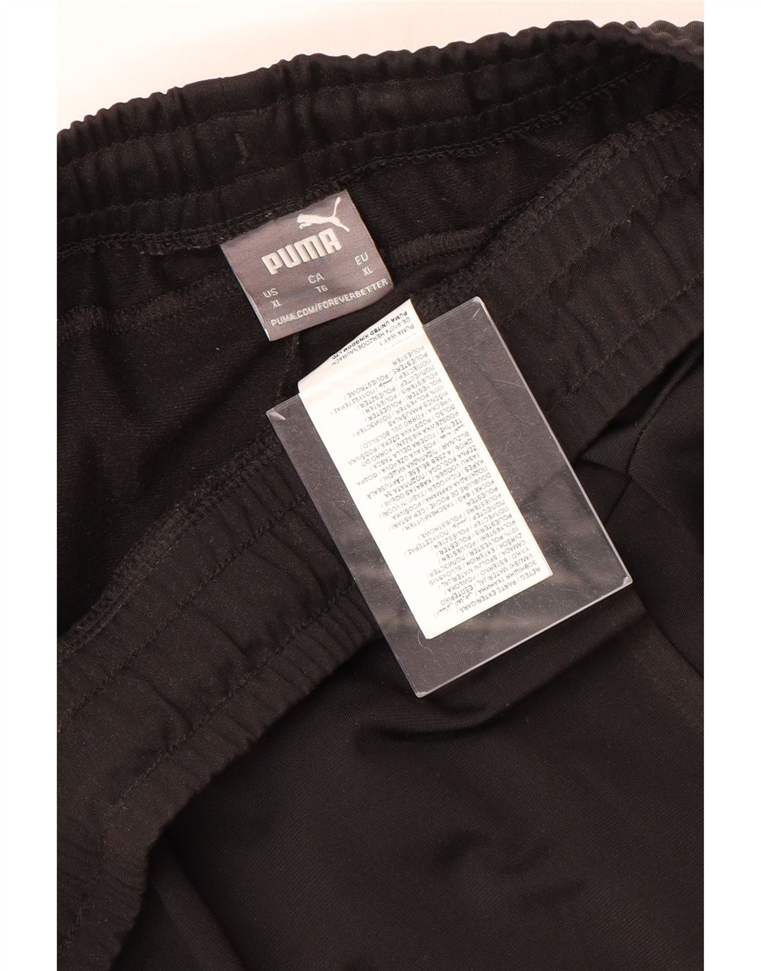 Calça de treino masculina Puma Joggers XL preto poliéster