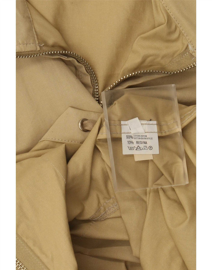 Jaqueta utilitária masculina Casucci UK 38 algodão bege médio