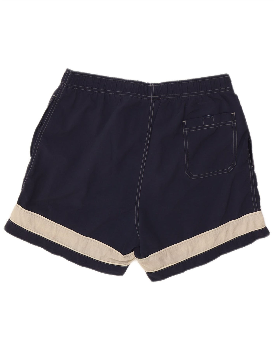Shorts de natação masculino CHAMPION médio azul marinho Colourblock poliamida